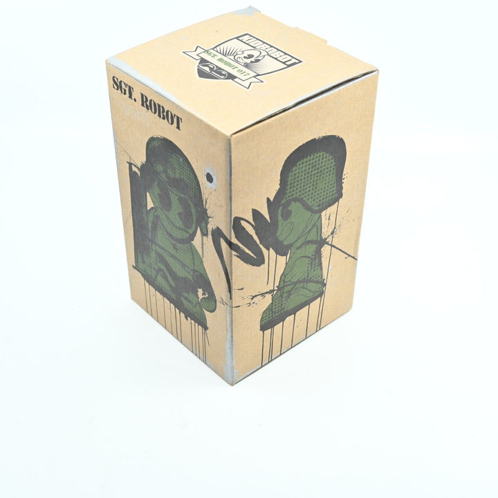 AS NEW! Kidrobot SGT. Robot 017 - vinyl figure in Box! 8 inch Toy