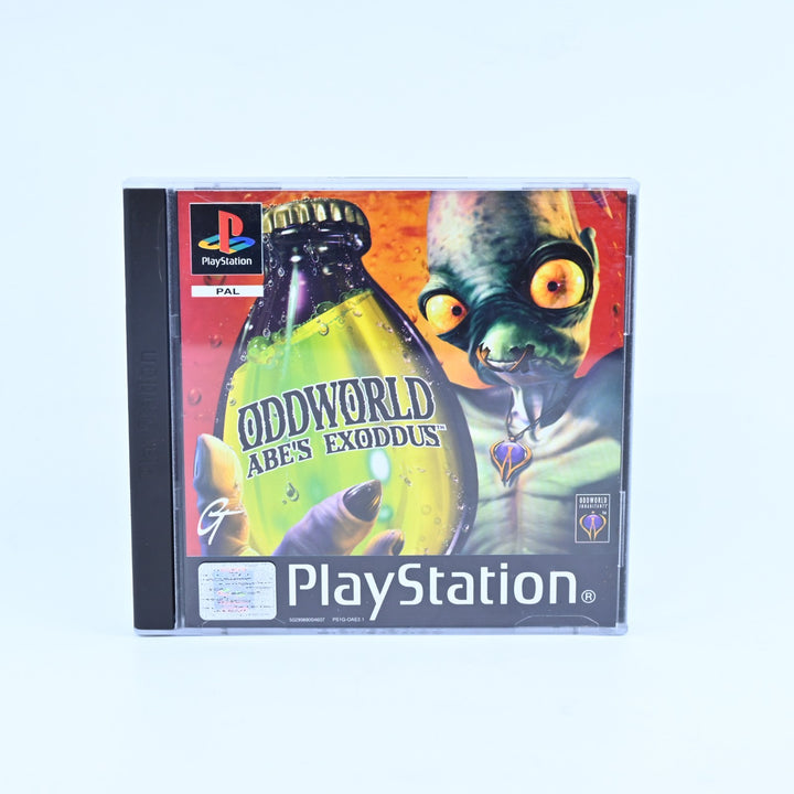 Oddworld: Abe's Exoddus - Sony Playstation 1 / PS1 Game + Manual - MINT DISC!