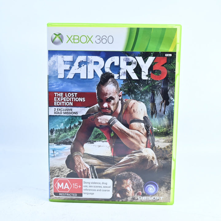 Far Cry 3 - Xbox 360 Game + Manual - PAL - MINT DISC!