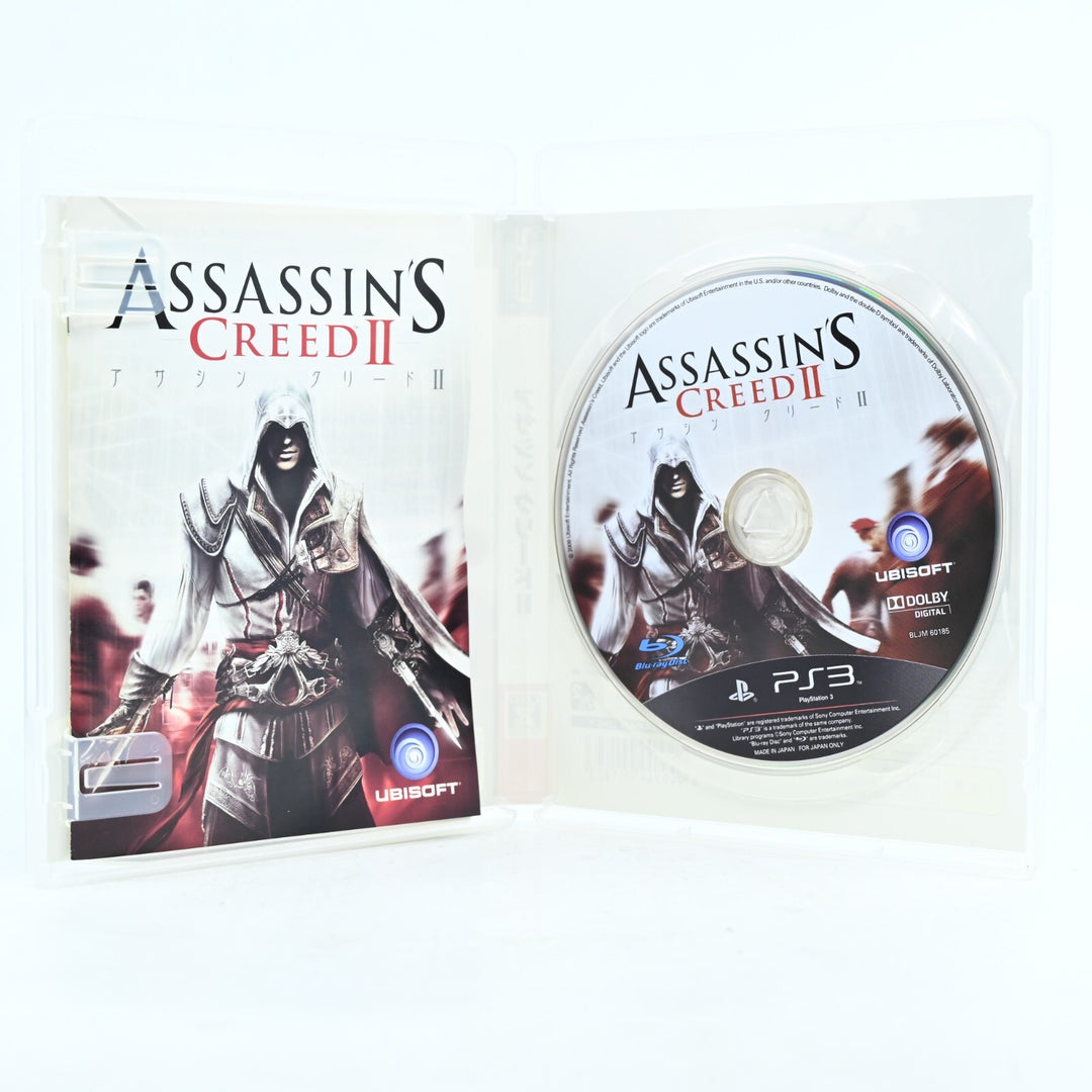 Assassin's Creed II 2 - Japanese - Sony Playstation 3 / PS3 Game + Manual