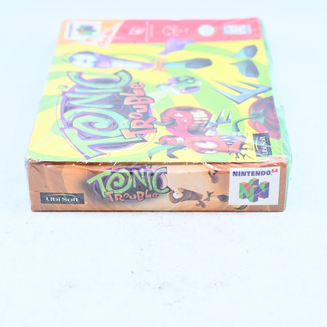 SEALED! Tonic Trouble - N64 / Nintendo 64 Boxed Game - NTSC-U/C - FREE POST!