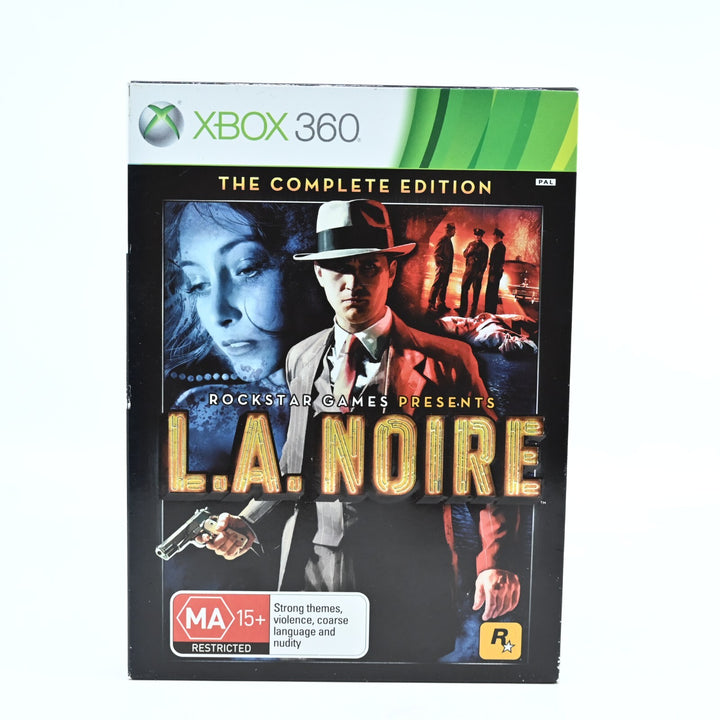 L.A. Noire - The Complete Edition - Xbox 360 Game + Manual - NEAR MINT DISC!