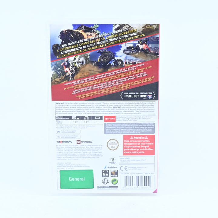 MX vs. ATV All Out- Nintendo Switch Game - FREE POST!