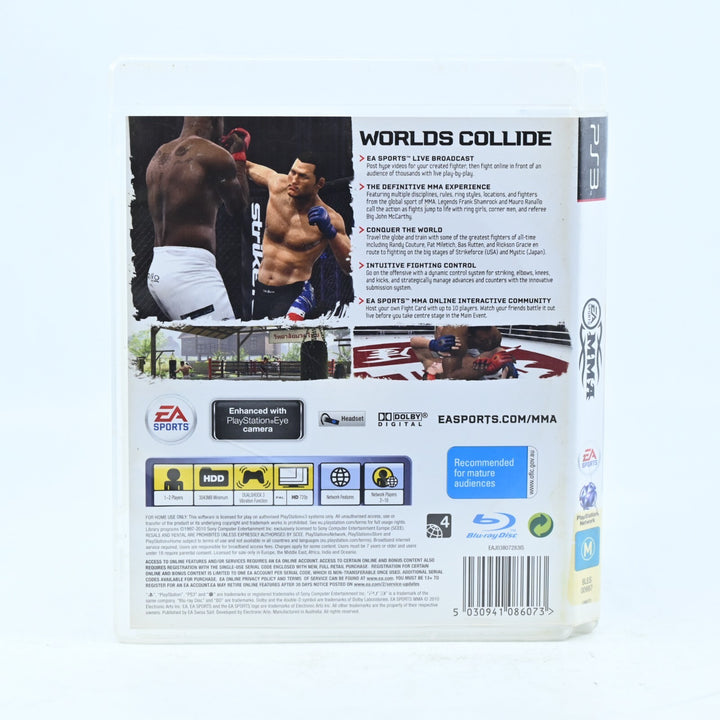 MMA: Mixed Martial Arts - Sony Playstation 3 / PS3 Game - FREE POST!