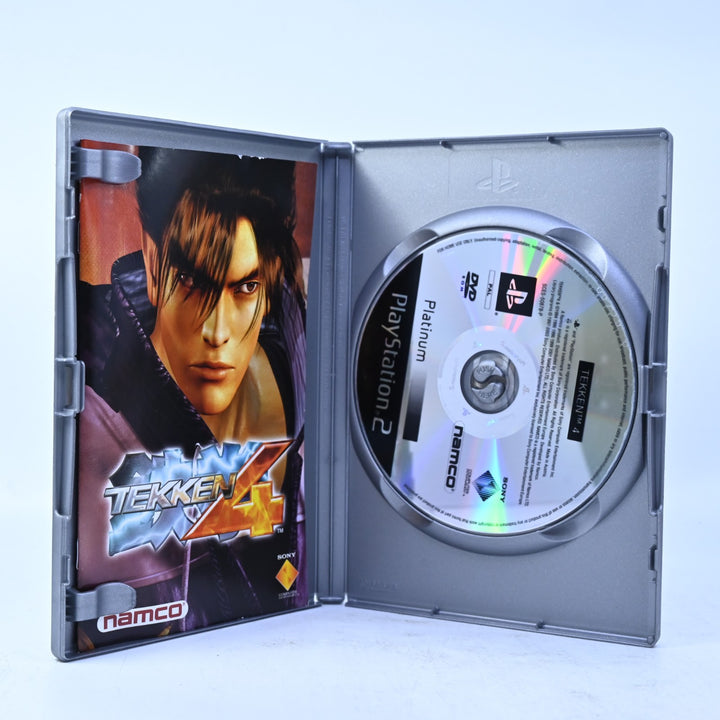 Tekken 4 - Sony Playstation 2 / PS2 Game + Manual - PAL - MINT DISC!