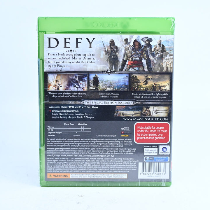 SEALED! Assassin's Creed IV: Black Flag - Special Edition - Xbox One Game - PAL