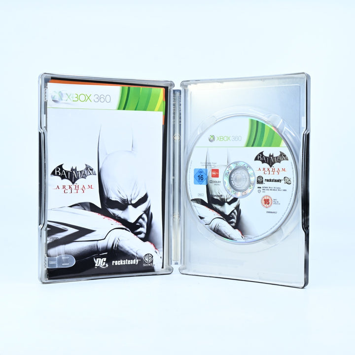 Batman: Arkham City Steelbook - Xbox 360 Game + Manual - PAL - MINT DISC!