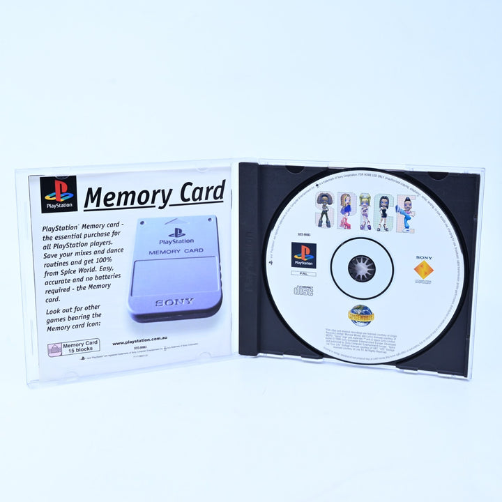 Spice World - Sony Playstation 1 / PS1 Game + Manual - PAL - MINT DISC!
