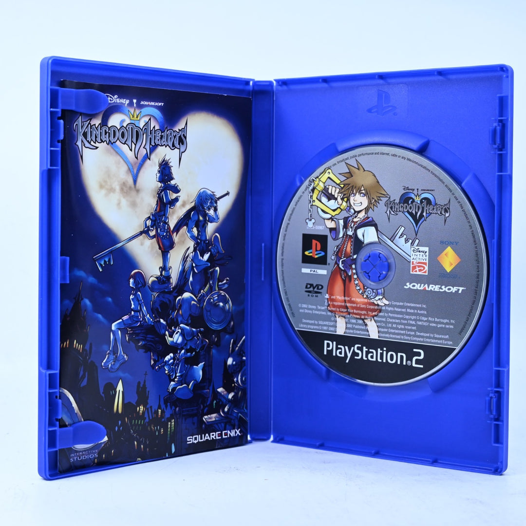Kingdom Hearts - Sony Playstation 2 / PS2 Game + Manual - PAL - MINT DISC!
