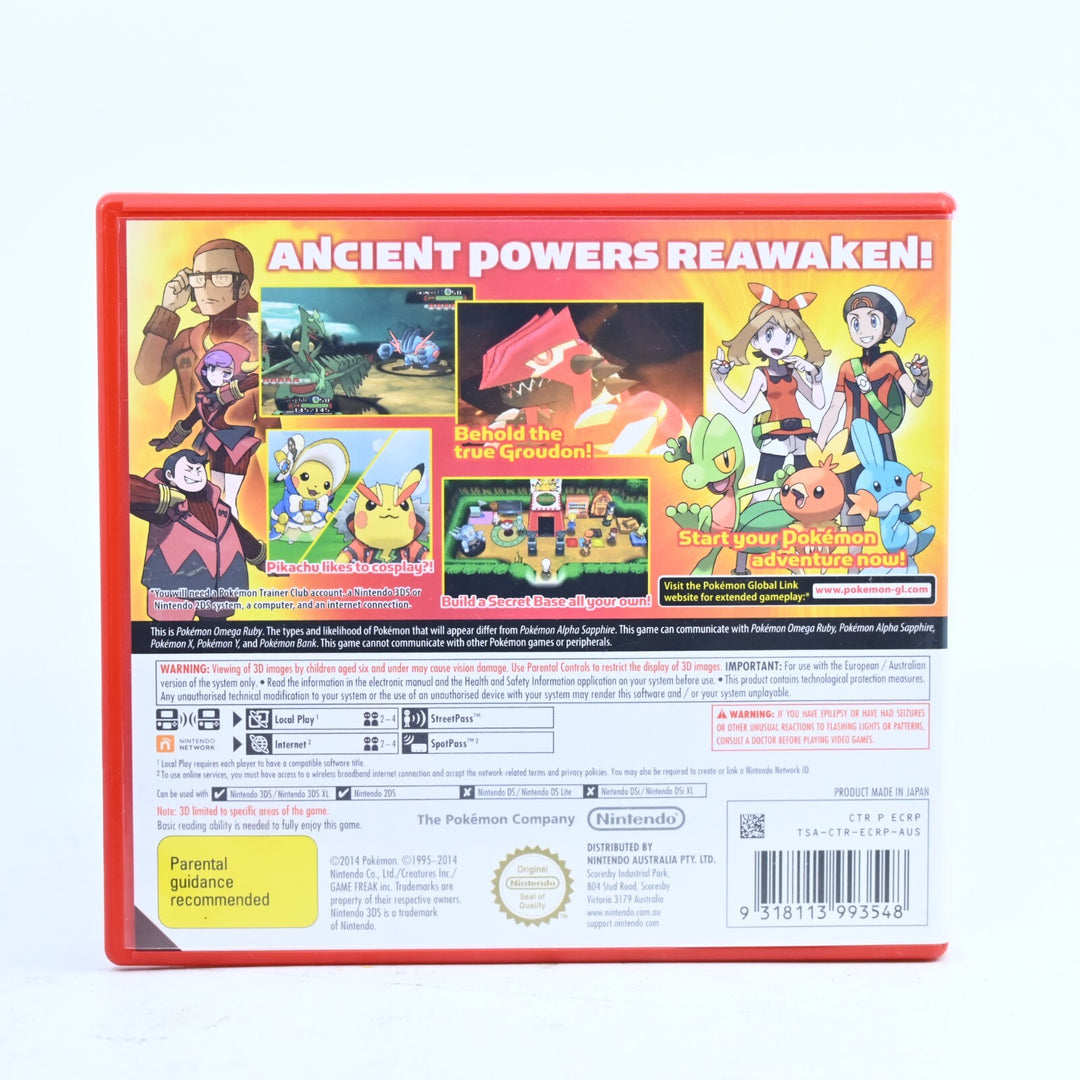 Pokemon Omega Ruby - Nintendo 3DS Game - PAL - FREE POST!