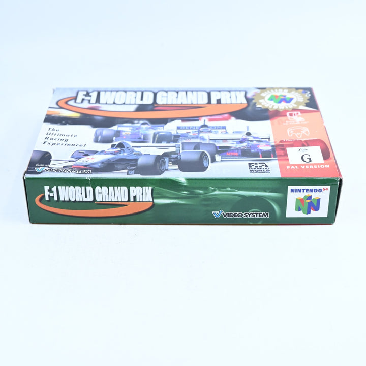 F-1 World Grand Prix - N64 / Nintendo 64 Boxed Game - PAL - FREE POST!