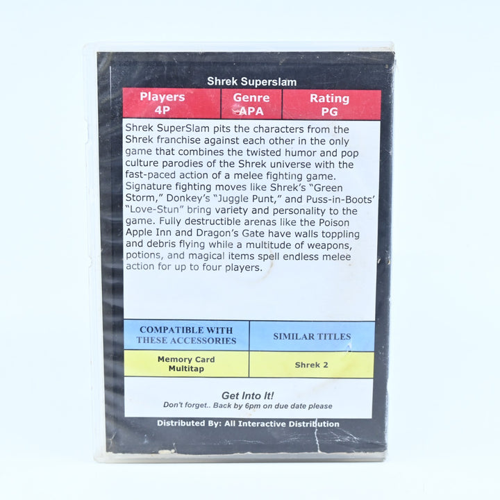 Shrek Super Slam - Sony Playstation 2 / PS2 Game + Manual - PAL