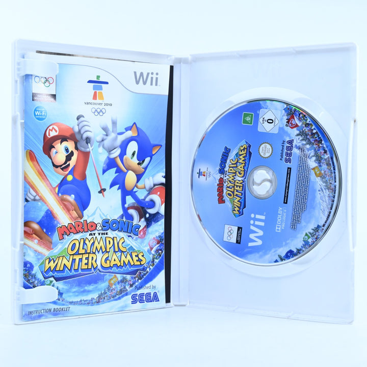 Mario & Sonic at the Olympic Winter Games - Nintendo Wii Game + Manual
