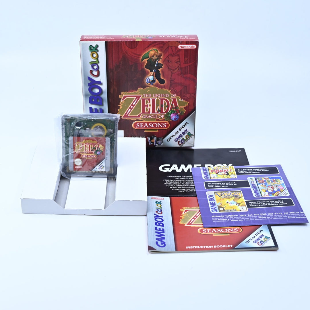 The Legend of Zelda: Oracle of Seasons - Nintendo Gameboy Color Boxed Game
