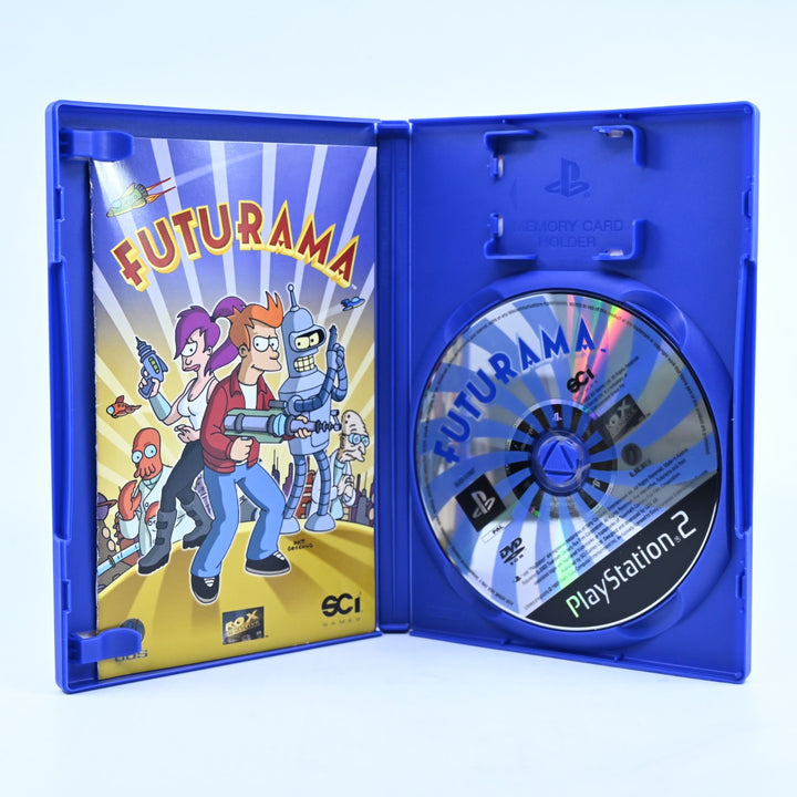 Futurama - Sony Playstation 2 / PS2 Game + Manual - PAL - MINT DISC!