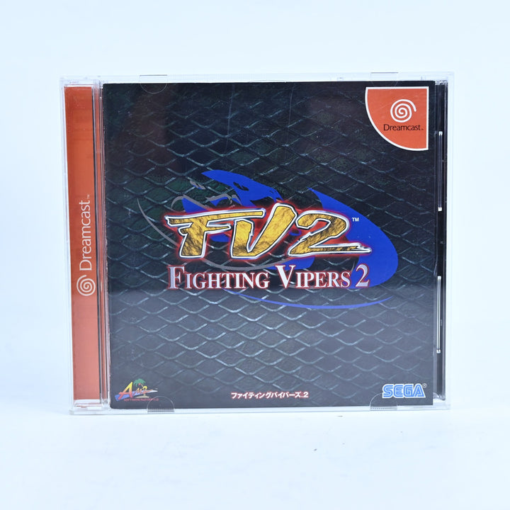 Fighting Vipers 2 - Sega Dreamcast Game + Manual - NTSC-J - MINT DISC!
