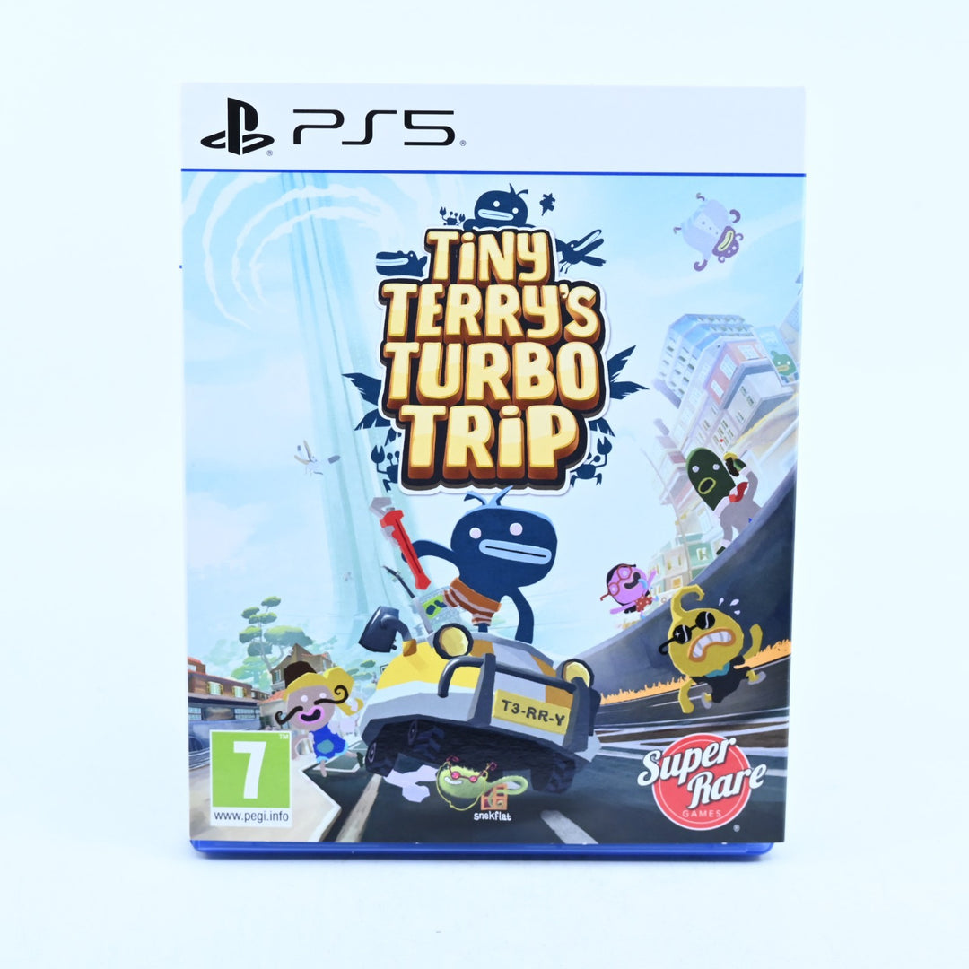 Tiny Terry's Turbo Trip - Sony Playstation 5 / PS5 Game - MINT DISC!