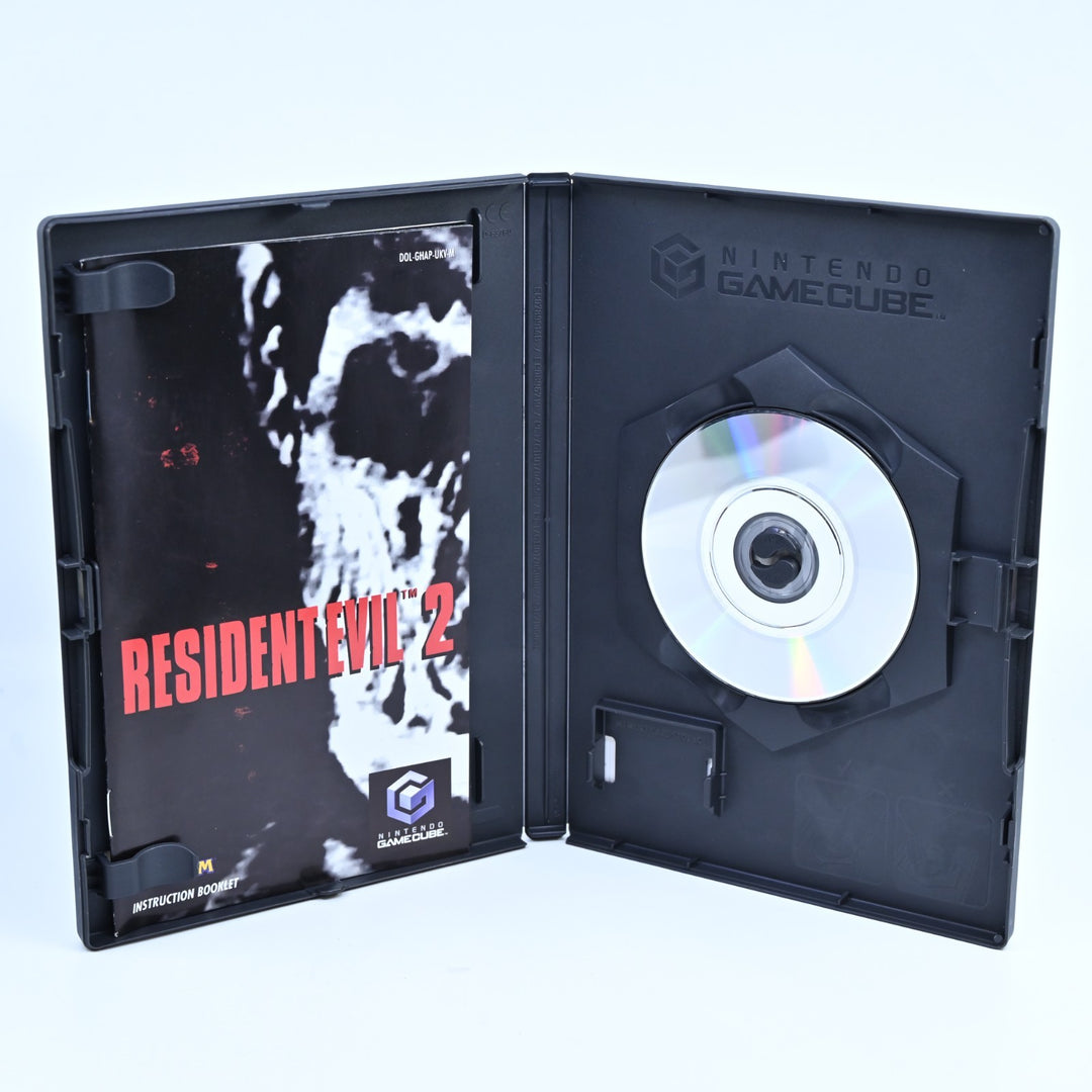 Resident Evil 2 - Nintendo Gamecube Game + Manual - PAL - FREE POST!