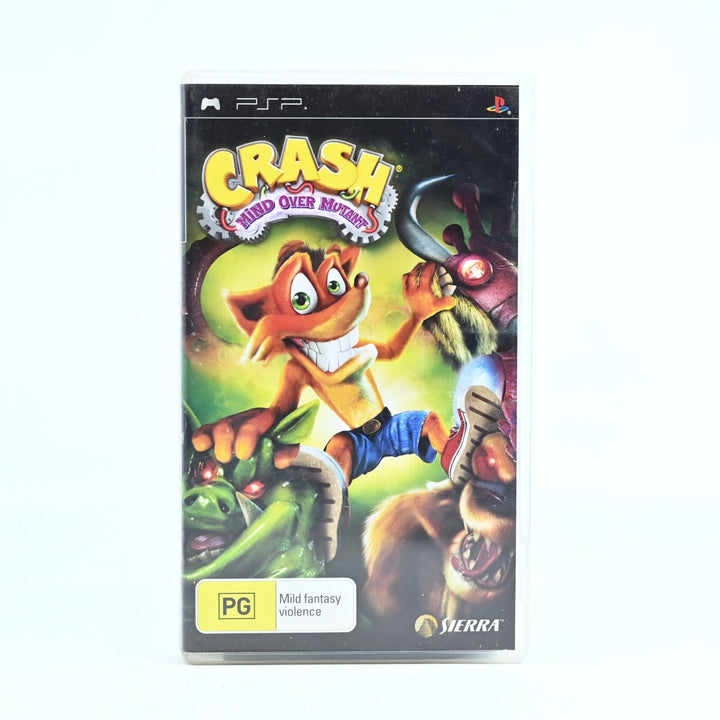 Crash: Mind over Mutant - Sony PSP Game + Manual - FREE POST!