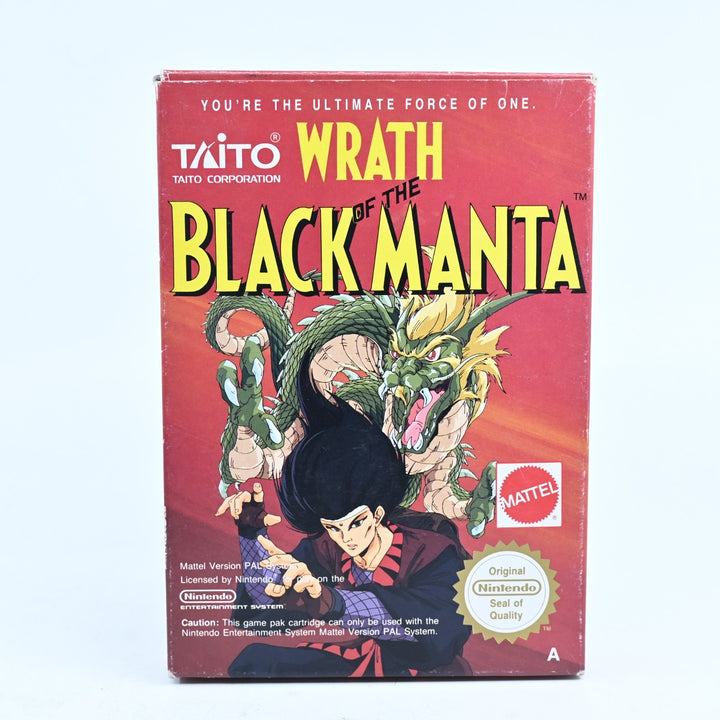 Wrath of the Black Manta - Nintendo Entertainment System / NES Boxed Game - PAL