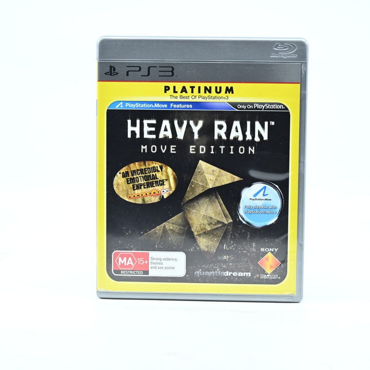 Heavy Rain Move Edition - Sony Playstation 3 / PS3 Game + Manual - FREE POST!