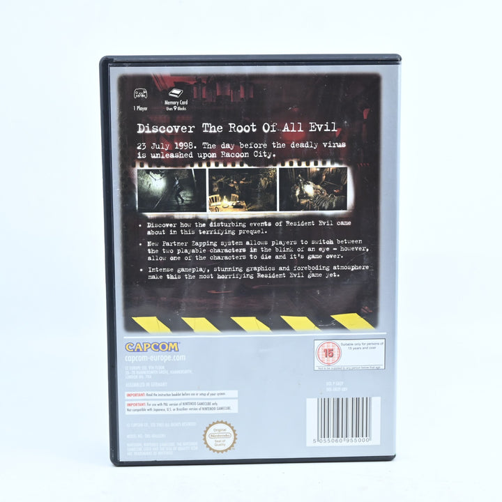 Resident Evil Zero - Nintendo Gamecube Game + Manual - PAL - FREE POST!