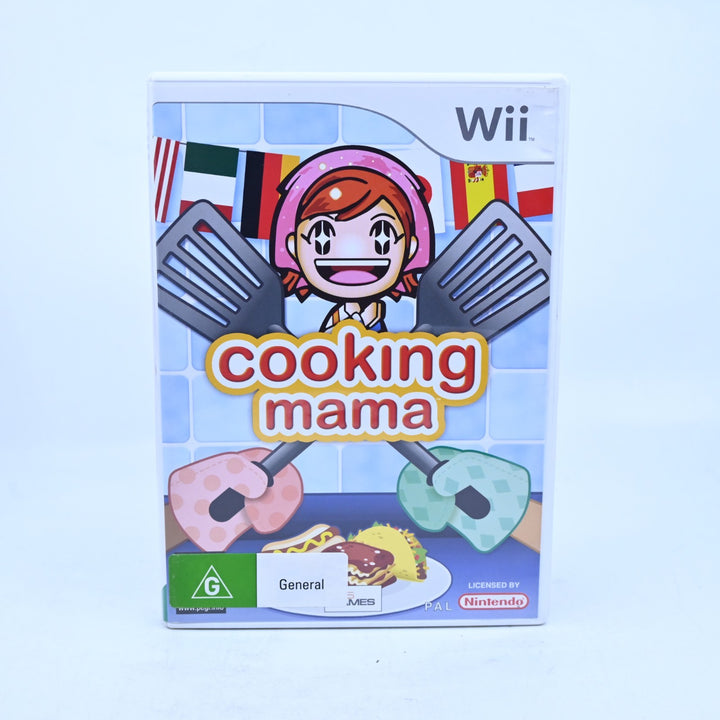 Cooking Mama - Nintendo Wii Game + Manual - PAL - MINT DISC!