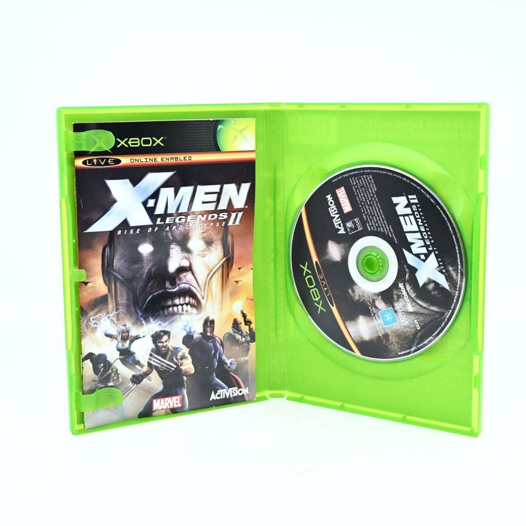 X-Men Legends II: Rise of Apocalypse - Original Xbox Game + Manual - PAL