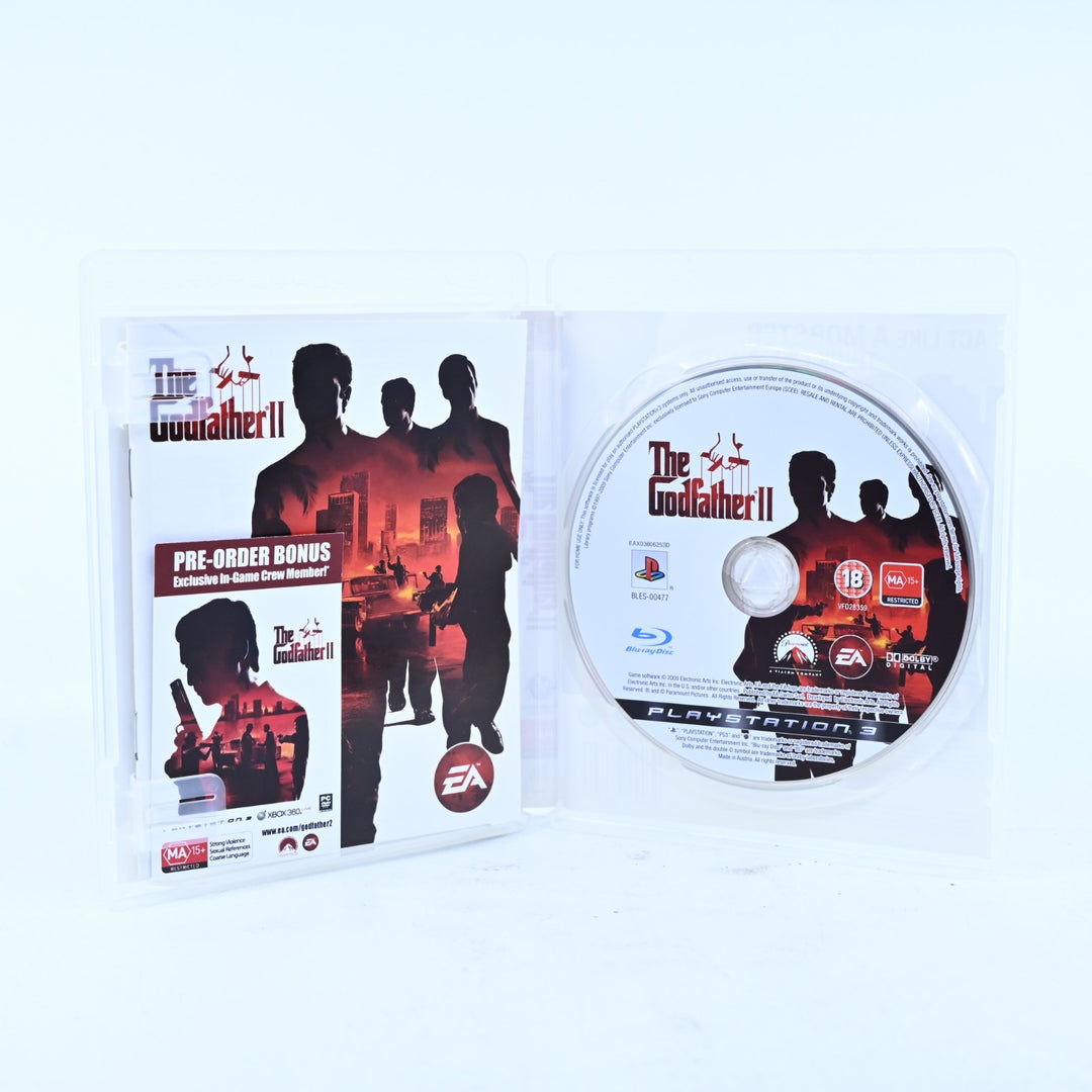 The Godfather II - Sony Playstation 3 / PS3 Game + Manual - MINT DISC!