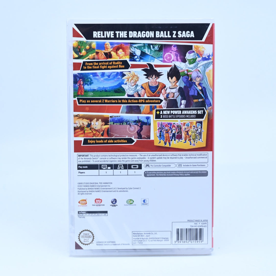 Dragon Ball Z: Kakarot - Sealed - Nintendo Switch Game - FREE POST!