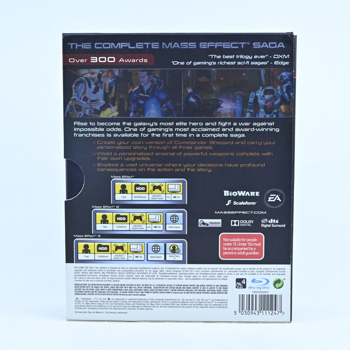 Mass Effect Trilogy - Sony Playstation 3 / PS3 Game - FREE POST!