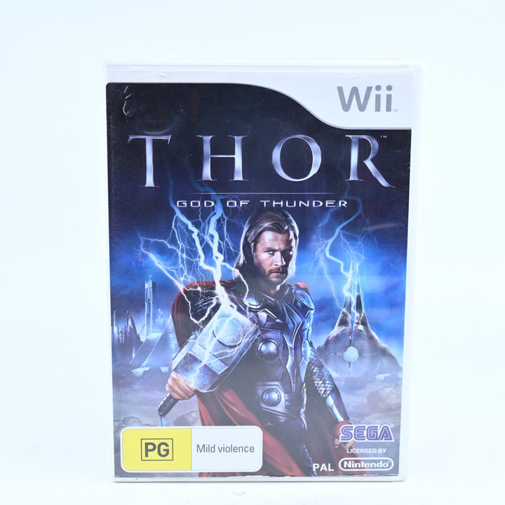 Thor: God of Thunder - Nintendo Wii Game + Manual - PAL - MINT DISC!