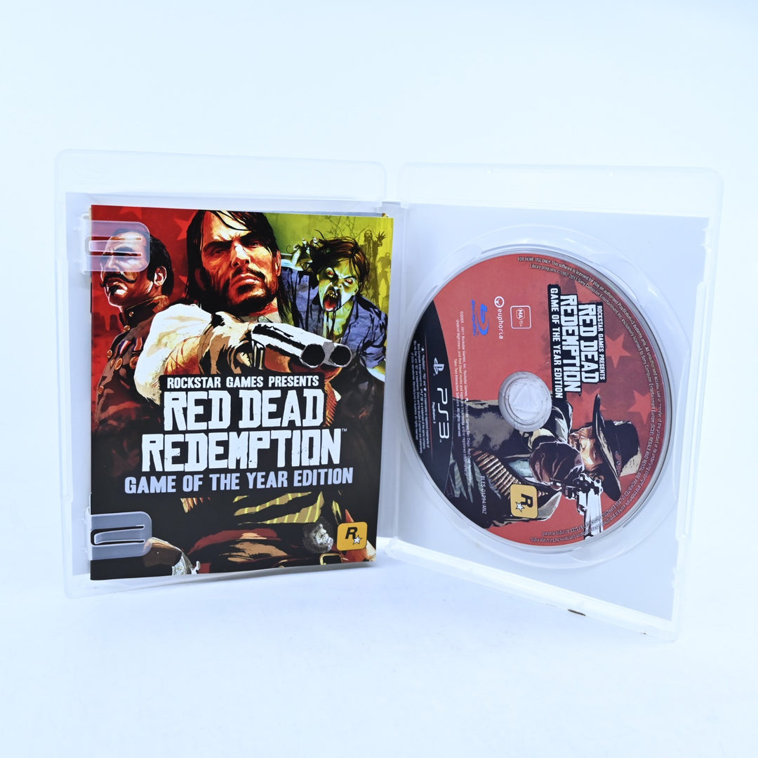 Red Dead Redemption Game of the Year Edition - PS3 Game + Manual + Map