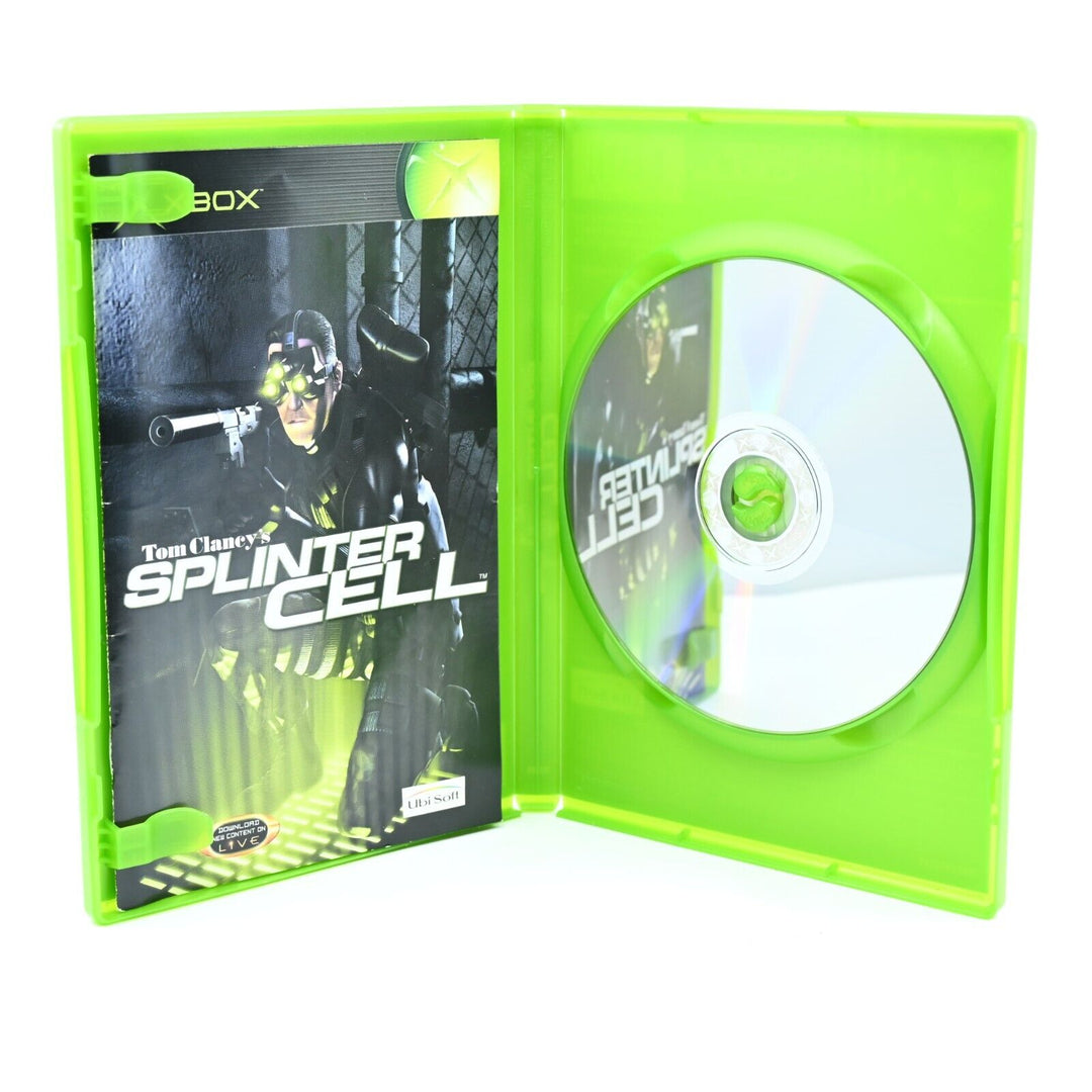 Tom Clancy's Splinter Cell - Original Xbox Game + Manual - PAL - MINT DISC!