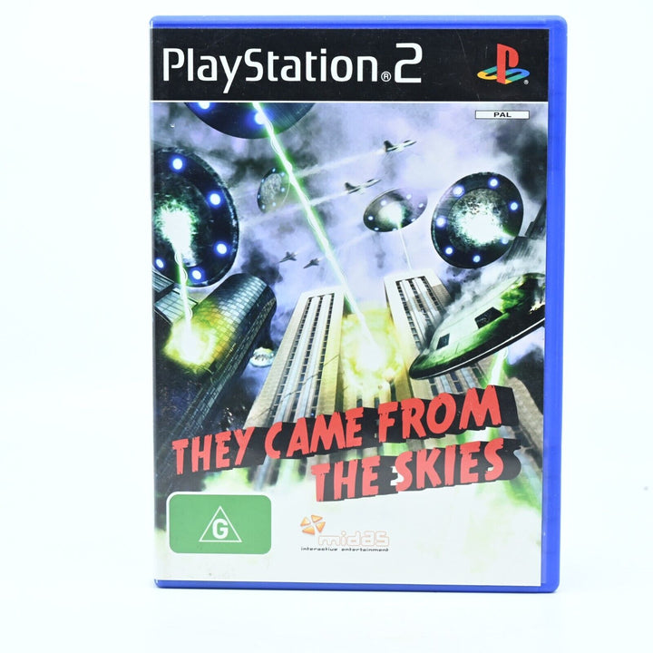 They Came From the Skies - Sony Playstation 2 / PS2 Game + Manual - PAL