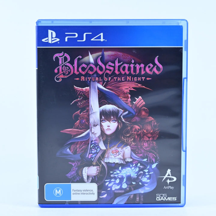 Bloodstained: Ritual of the Night - Sony Playstation 4 / PS4 Game - MINT DISC!