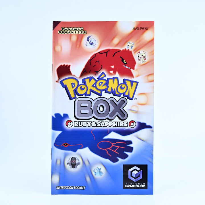 Pokemon Box: Ruby & Sapphire - Nintendo Gamecube Game + Manual - AUS PAL