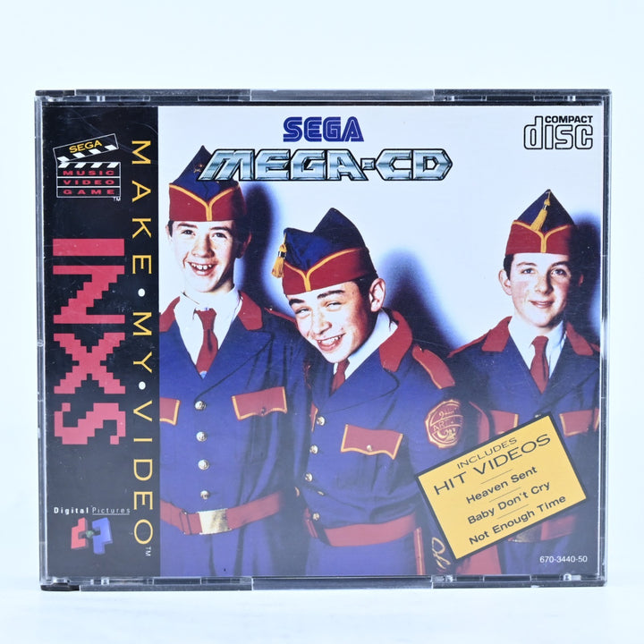 INXS - Sega Mega CD Game + Manual - PAL - FREE POST!