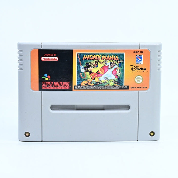 Mickey Mania - Super Nintendo / SNES Game - PAL - FREE POST!