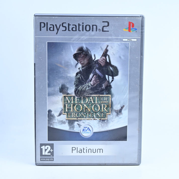 Medal of Honor: Frontline - Sony Playstation 2 / PS2 Game + Manual - PAL