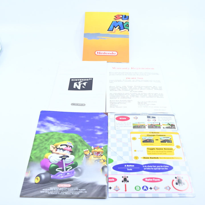Mario Kart 64 - N64 / Nintendo 64 Boxed Game - PAL - FREE POST!