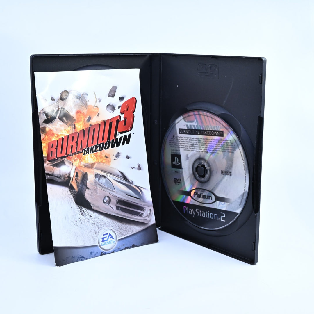 Burnout 3: Takedown - Sony Playstation 2 / PS2 Game + Manual - PAL