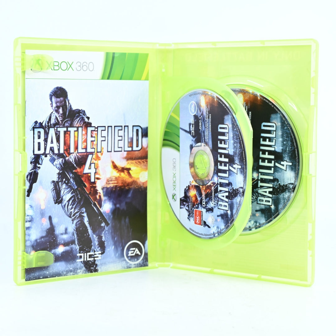 Battlefield 4 - Xbox 360 Game + Manual - PAL - MINT DISC!