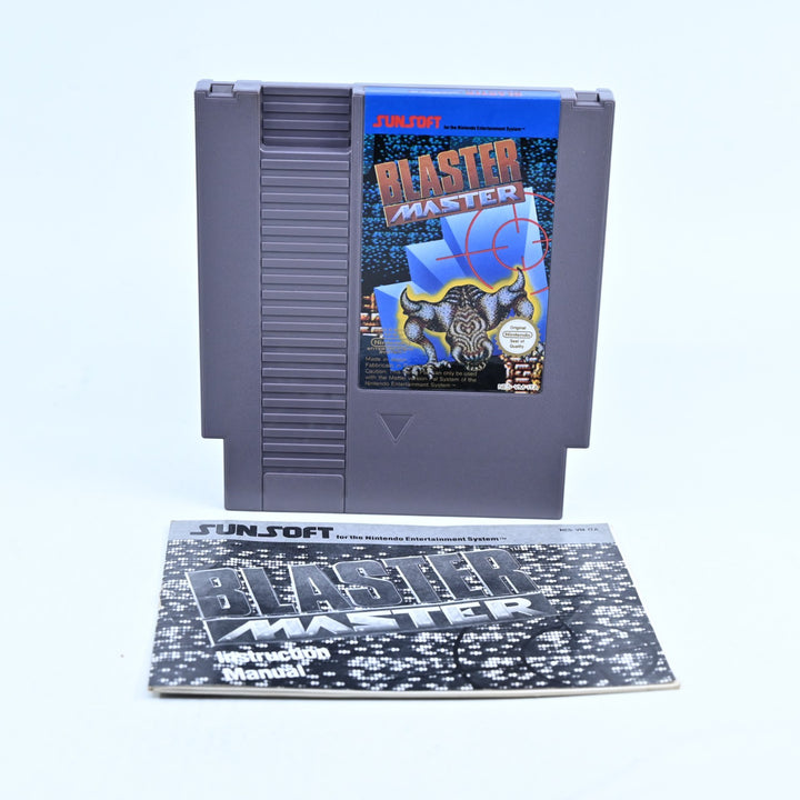 Blaster Master - Nintendo Entertainment System / NES Game + Manual - PAL