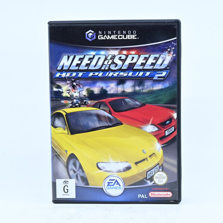 Need for Speed: Hot pursuit 2 - Nintendo Gamecube Game + Manual - PAL