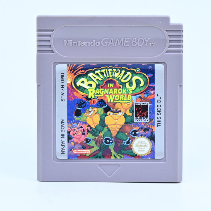 Battletoads in Ragnarok's World - Nintendo Gameboy Game - PAL - FREE POST!