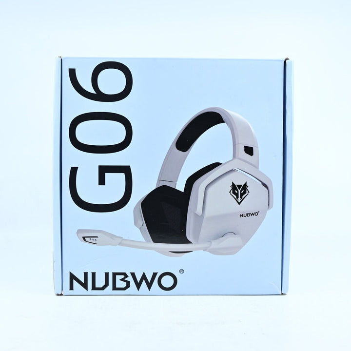 Nubwo G06 Gaming Headset White Wireless