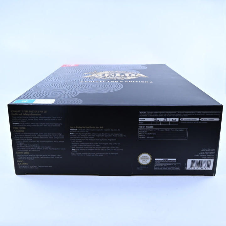 The Legend Of Zelda Tears Of The Kingdom Collectors Edition + Bag - Switch Game