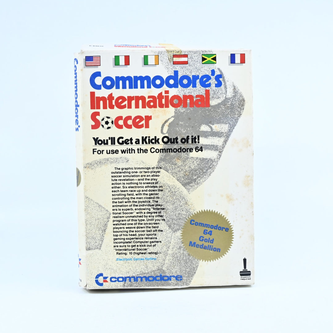 Commodore's International Soccer - Commodore 64 / C64 Game - PAL - FREE POST