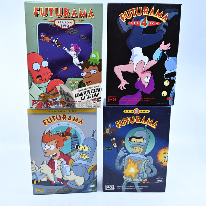 Futurama - Season 1-4 Box Sets - Region 4 - DVD